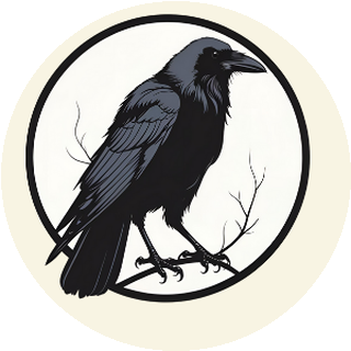 CROW raven emblem